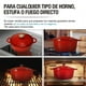 thumbnail image 4 of Combo de Olla de Hierro Fundido Redlemon Róterdam 3.9L y 3 Sartenes Antiadherentes, 4 of 6