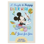 American Greetings Mickey Mouse Easter Card with Foil