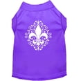 thumbnail image 3 of Pet Dog  Cat Shirt Screen Printed, "Henna Fleur De Lis", 3 of 9