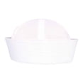 thumbnail image 2 of KLKCMS Sailor Hat Fashionable Versatile Sailor Cap for Performance Masquerade Party White, 2 of 9