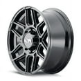thumbnail image 3 of Ion 146 17X9 6X135 0Et 87.1Cb Gloss Black, 3 of 4
