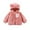 L-Pink1722, variant on Soft Girls Jackets Long Sleeve Cozy Kids Outerwear Cute Cartoon Hooded Zipper Front Jackets Long Sleeve For Toddler Baby Winter Fall Casual Wear For Old Soft Clothing