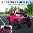 thumbnail image 6 of Eastvita 12V Licensed RAM Electric Pickup Truck for Kids, Dual Motor, Remote, LED, Music, Storage, 6 of 7
