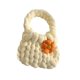 thumbnail image 5 of Bolso de crochet para mujer, con asa superior, elegante y suave, para fiesta de trabajo. blanco, 5 of 9