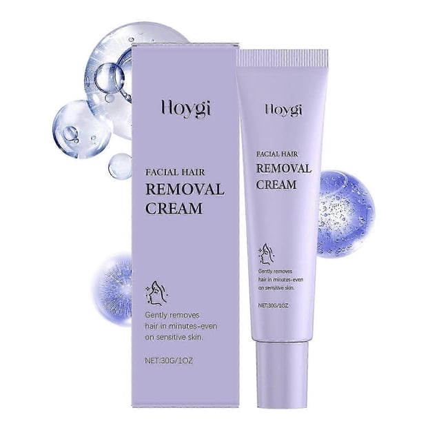Facial Hair Removal Cream,30g Painless Hair Removal Cream For Women, Gentle Formula, Safe for Sensitive Skin