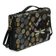 thumbnail image 2 of ZUXONGSY Colorful Boho Mandala Dragonfly Print Bible Cover Case for Women Faux Leather Bible Case Zippered Bible Protector with Sturdy Handle Lightweight Bible Study Tools, M, 2 of 7