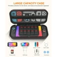 thumbnail image 5 of Switch 2 Case | Switch 2 Accessories - QQV Hard Shell Shockproof Carrying Case Compatible with Nintendo Switch 2 (2025), 5 of 8
