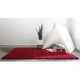 thumbnail image 4 of Unique Loom Solid Print Modern Area Rugs, Red, 4 of 8