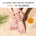 thumbnail image 3 of Kit de uñas Beetles X Press Plus on Nails Summer Pretty Box, 3 of 7