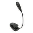 thumbnail image 4 of Clip De Lectura En Luz Negro 9 Niveles 7 Lámparas Plegable Flexible Cuello De Cisne USB Recargable LED Clip Lámpara De Lectura De Mesa, 4 of 7