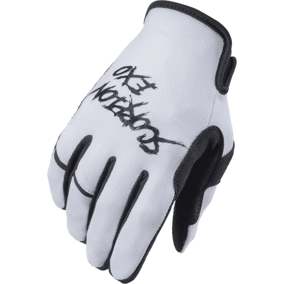 Scorpion Air-Stretch Grind Mens Textile Motorcycle Gloves White XXL