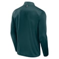 thumbnail image 3 of Men's Fanatics Midnight Green Philadelphia Eagles Defender Long Sleeve Quarter-Zip Jacket, 3 of 3
