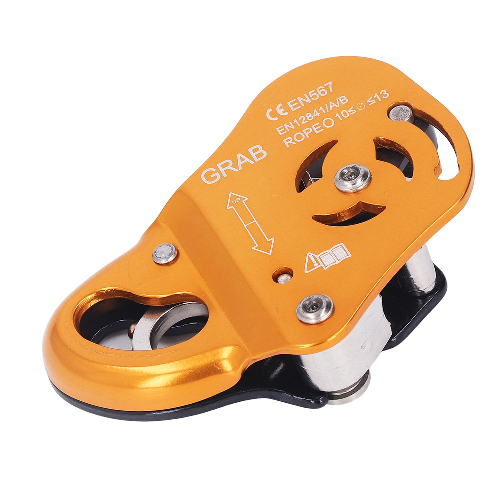 Climbing Rope Grab Ascender,Movable Climbing Rope Grab Self Locking