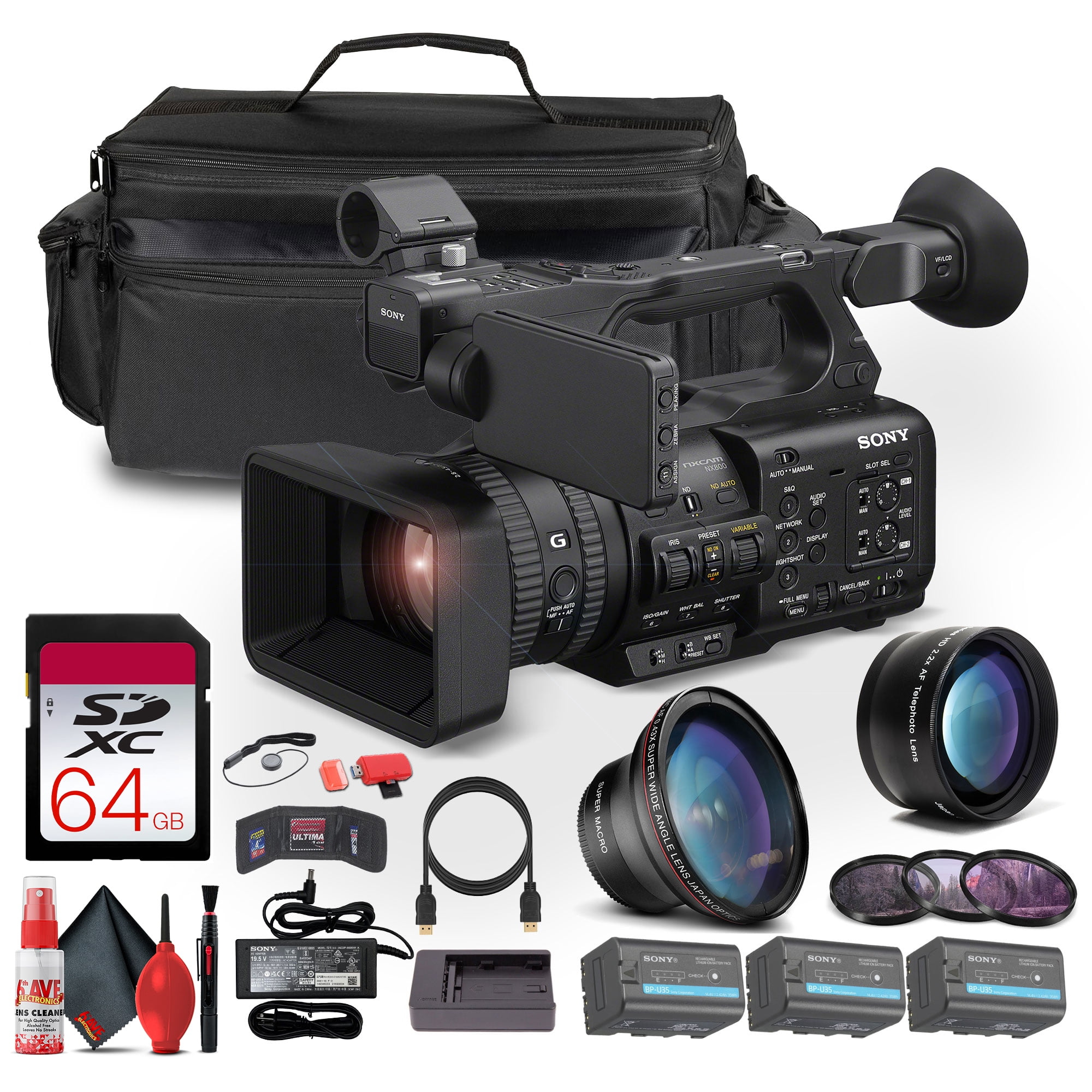 **セール** SONY PXW-Z90V 4K XDCAM Sony PXW-Z90V 4K HDR XDCAM with Fast Hybrid AF (International