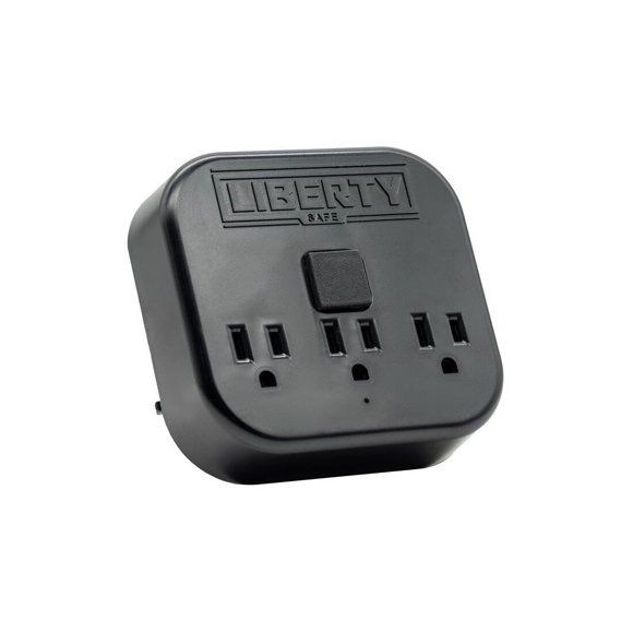 Kit de enchufes Liberty Safe USB Ethernet de 3 x 110 V