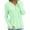Green sun shirts for women, variant on Nfurl Sun Protection Hoodie Women Cooling Long Sleeve with Thumb Hole Spf UV Shirts with Pockets UPF 50+ Workout Hiking Travel Tops Green,XL