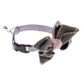 thumbnail image 1 of Lindo punto cachorro gato juguete para mascotas chico pajarita ropa pajarita suministros para mascotas - Gris s, tal se describe SM SunniMix Corbata de lazo para mascotas Corbata de lazo ajustable, 1 of 8