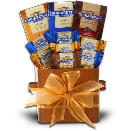 Alder Creek Ghirardelli Treats Gift Basket, 10 pc