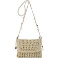 thumbnail image 1 of LHSHID Straw Clutch Purse for Women Envelope Wallet Straw Crossbody Shoulder Handbags Summer Beach Woven Bag, 1 of 6