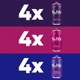 thumbnail image 2 of bubly, Triple Berry Variety Pack (Blackberry, Raspberry, Blueberry Pomegranate), Zero Sugar & Zero Calories, 12 Fl Oz Cans (Pack of 12), 2 of 7
