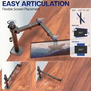 VIVO Single Monitor Desk Mount Sty Adjustable/Tilt for 1 Computer Screen