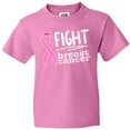thumbnail image 3 of Inktastic Fight Breast Cancer Pink Ribbon Youth T-Shirt, 3 of 5