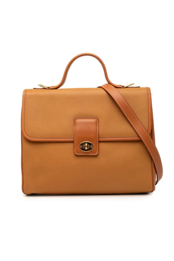 Pre-Owned Gucci Old Handbag Shoulder Bag 2WAY 000 113 0274 Brown Leather Women's GUCCI