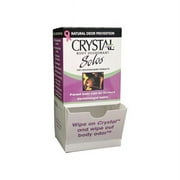 Crystal Deodorant Solo Towlette Display Case - Case of 48 - .1 oz - 0320226