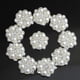 thumbnail image 4 of 10 dijes de metal con forma de flor de perla y diamantes de imitación, adorno de espalda plana, manualidades para bodas c, 4 of 9