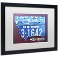 thumbnail image 2 of Trademark Fine Art 'Montana' Canvas Art by Design Turnpike, White Matte, Black Frame, 2 of 4