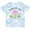 Tie Dye Blue, variant on Inktastic Granny's Girl Heart Flowers Girls Toddler T-Shirt