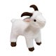 thumbnail image 4 of Peluche de animal de peluche realista, lindo peluche para bebé blanco y M, 4 of 9