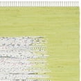thumbnail image 4 of SAFAVIEH Montauk Tennyson Braided Border Cotton Area Rug, Ivory/Citron, 9' x 12', 4 of 5