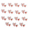 thumbnail image 2 of 15 Piezas Adornos de para Scrapbooking DIY Artesanías Accesorios 3cm Fàcil utilizar Soledad Adornos de Madera, 2 of 10