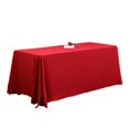 thumbnail image 3 of Rectangular Tablecloth for Ceremonial 160*180cm Available in Red White and Black Great Red 160x180cm/520g, 3 of 9