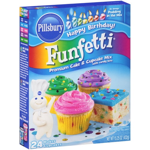 Pillsbury Funfetti Cake Mix, 18.9 oz