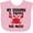 AD-Pink, variant on Inktastic Grammy and Pappy Love Me Boys or Girls Baby Bib