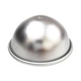 thumbnail image 2 of Ludlz 4pcs Mini Aluminum Hemisphere Pan Half Ball Sphere Bath Bomb Cake Pan Tin Baking Mold Pastry Mould Removable Easily Clean Alloy Semicircle Baking Cake Mould for Mousse Cake, 2 of 8