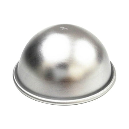 

iaksohdu Mold Removable Easily Clean Aluminum Alloy Semicircle Baking Cake Mould for Mousse Cake