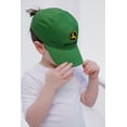 thumbnail image 2 of John Deere Toddler Boys' Strapback Baseball Cap Classic Green, 2 of 6