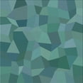 thumbnail image 1 of Ahgly Company Machine Washable Indoor Square Transitional Medium Teal Green Area Rugs, 6' Square, 1 of 7