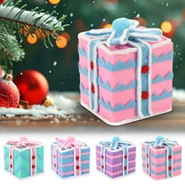 Dmlowu Christmas Decorations Gift Box - Exquisite Luxury Gift Boxes, 3x4 inch Gift Boxes with Lids for Presents Holiday Party Christmas Tree Decorations