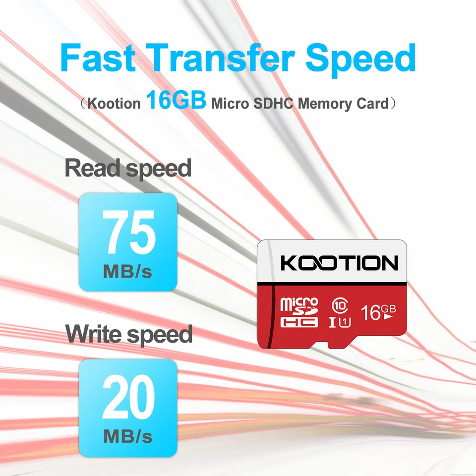 16Gb Micro Sd Tf Card Sdhc Class 10 Flash Memory Card For Cameras Phone
