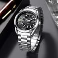 thumbnail image 2 of Quartz Watch for Men, Stainless Steel Business Luxury Style with Luminous & Waterproof Features, 2 of 6