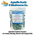 thumbnail image 3 of Aquatic Foods Inc. Spirulina Enriched Calcium Feeders for Shrimp, Snails, Crabs, Crayfish, Pleco, Catfish, All Tropical Fish…100 Count Bag, 3 of 6