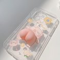 thumbnail image 5 of Funda para Apple iPhone 11 suave con bonito diseño de 6,1", funda de TPU ultrafina a prueba de golpes y antiarañazos, protección contra golpes, dibujo animado en 3D, cerdo 4, 5 of 5