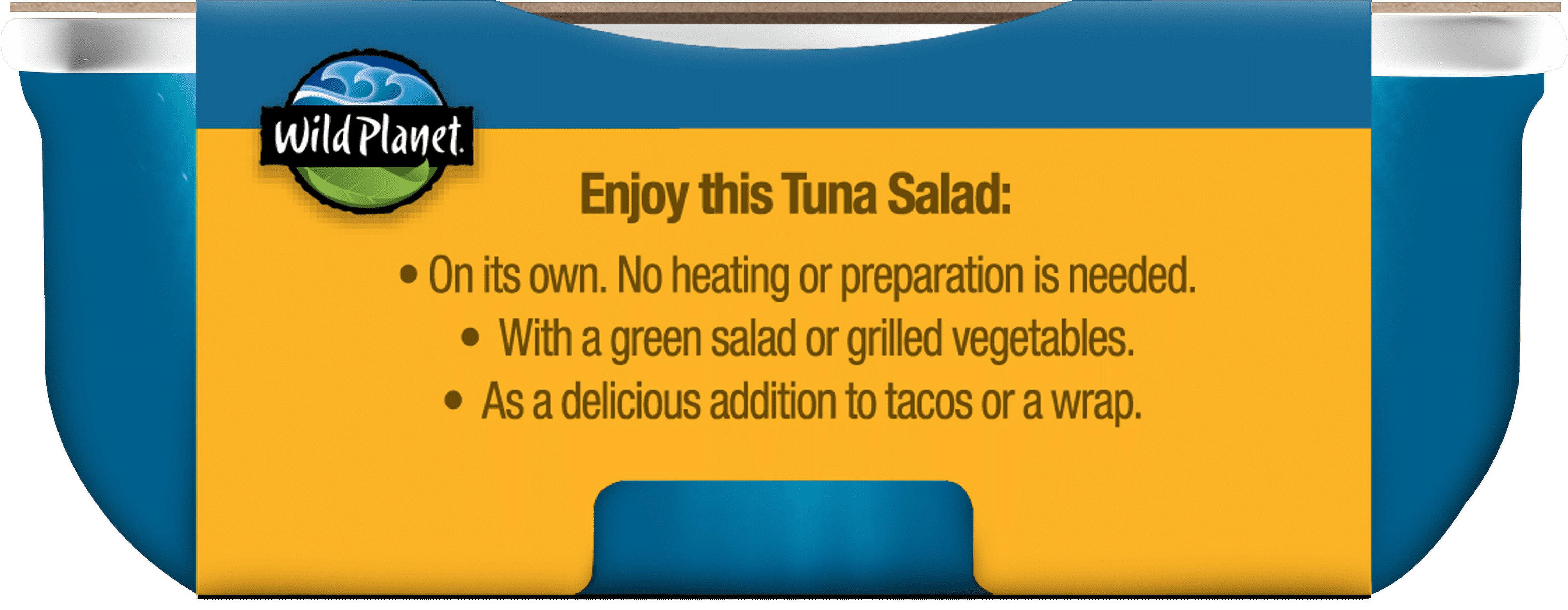 (9 pack) Wild Planet Ready to Eat Wild Caught Tuna Pasta Salad with Veggies, 5.6 oz Can
