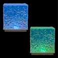 thumbnail image 5 of Urban Shop 4" Iridescent Cube Glowy Mood Light, 5 of 8