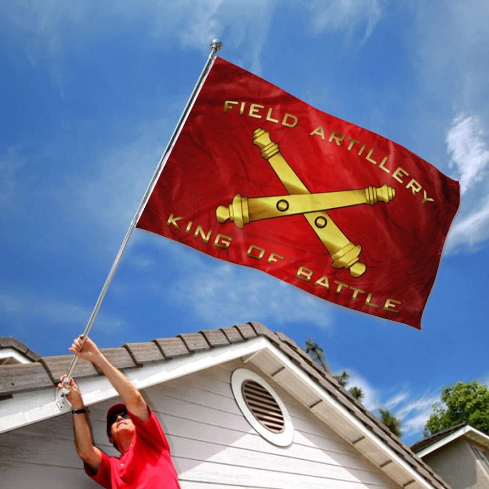 FIELD ARTILLERY KING OF BATTLE Flag USA 3x5 ft 3ply double sided Indoor Outdoor Banner