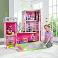 KidKraft Uptown Wooden Dollhouse with 36 Accessories, Ages 4 & up
